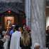 epa12058483 Cardinals participate in the prayer of Vespers and pay homage to the tomb of Pope Francis in the Papal Basilica of Saint Mary Major (Basilica di Santa Maria Maggiore), in Rome, Italy, 27 April 2025, a day after the pontiff's funeral. Pope Francis passed away on Easter Monday, 21 April 2025, at the age of 88.  EPA/RICCARDO ANTIMIANI